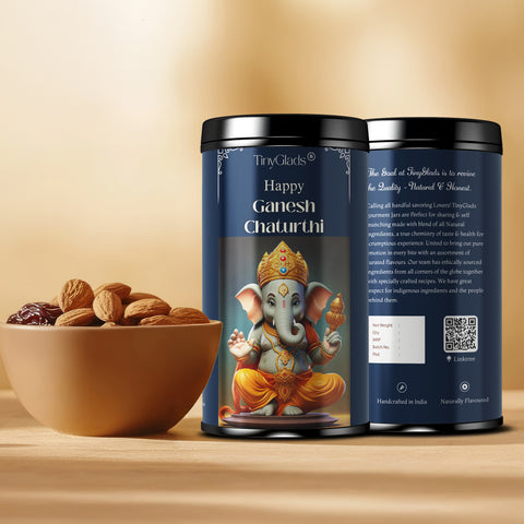 Auspicious Ganesh Chaturthi Chocolate Gift Jar
