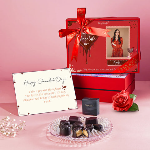 Chocolate Day Personalised Chocolate Gift Box