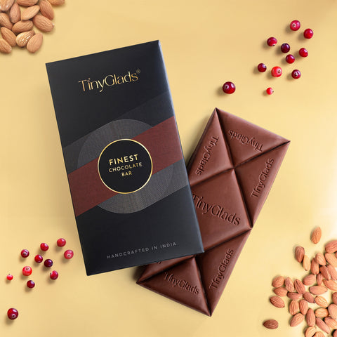 Customized Corporate Diwali Chocolate Bar Gift Box | 3 Premium Chocolate Bars