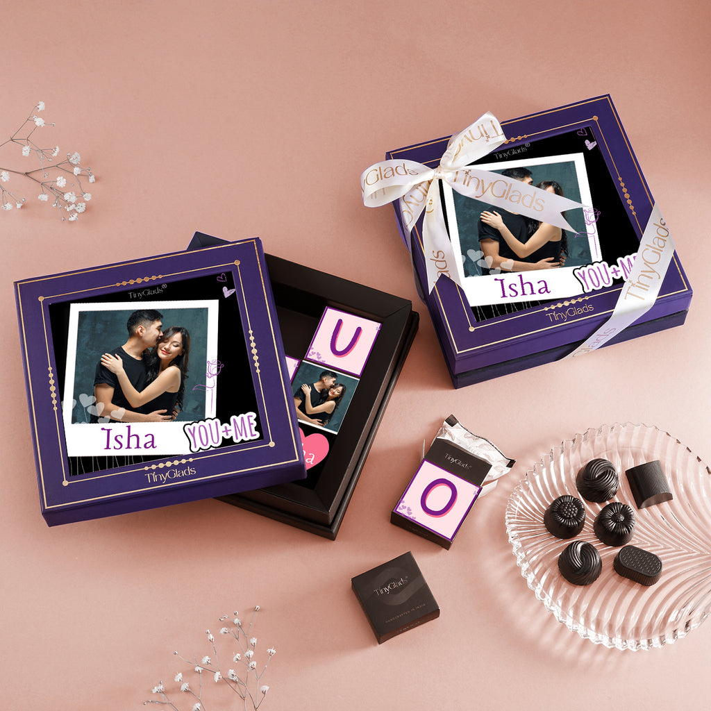 Valentine’s Day Sweet Moments Chocolate Box – 9 Truffles Inside