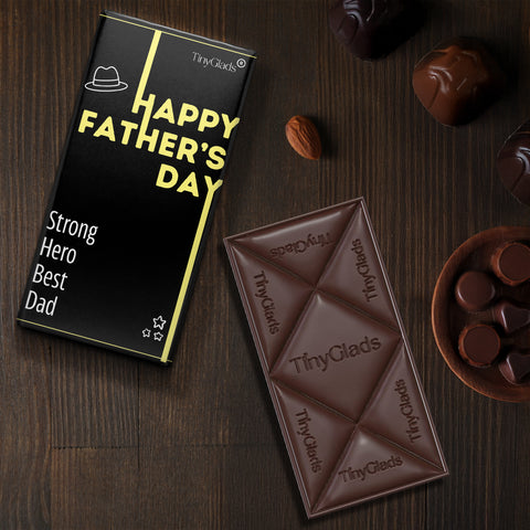 Strong Hero Best Dad Chocolate Bar