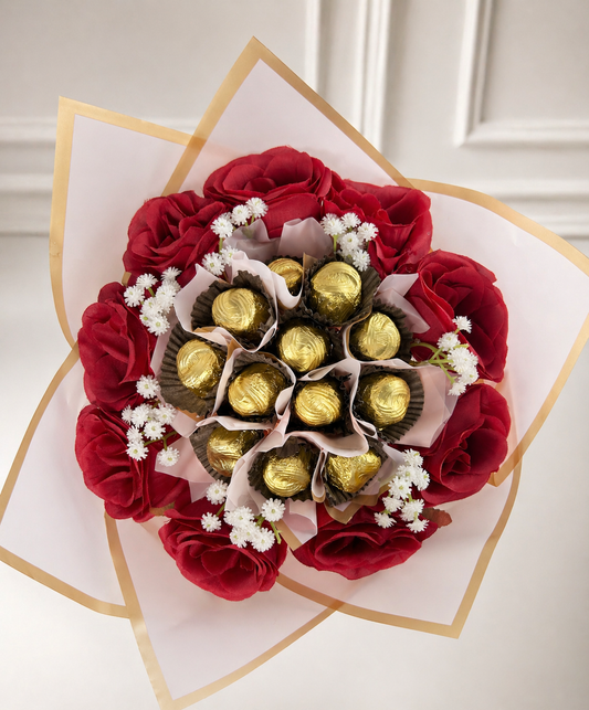 Chocolate Truffle Flower Bouquet