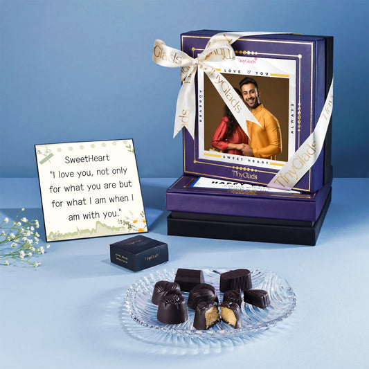 Love Photoframe Chocolate Box with Special Message