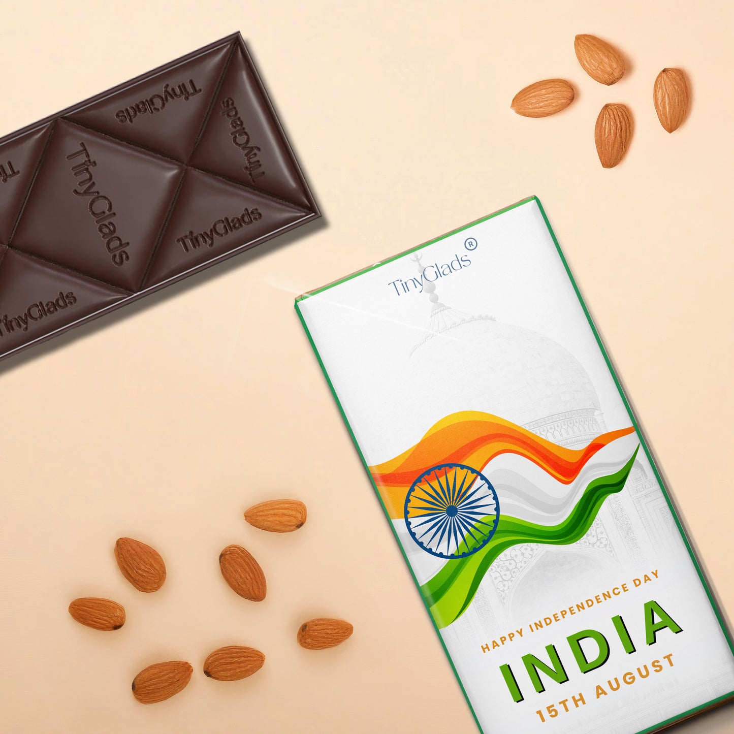 Independence Day Gourmet Almond & Cranberry Bar