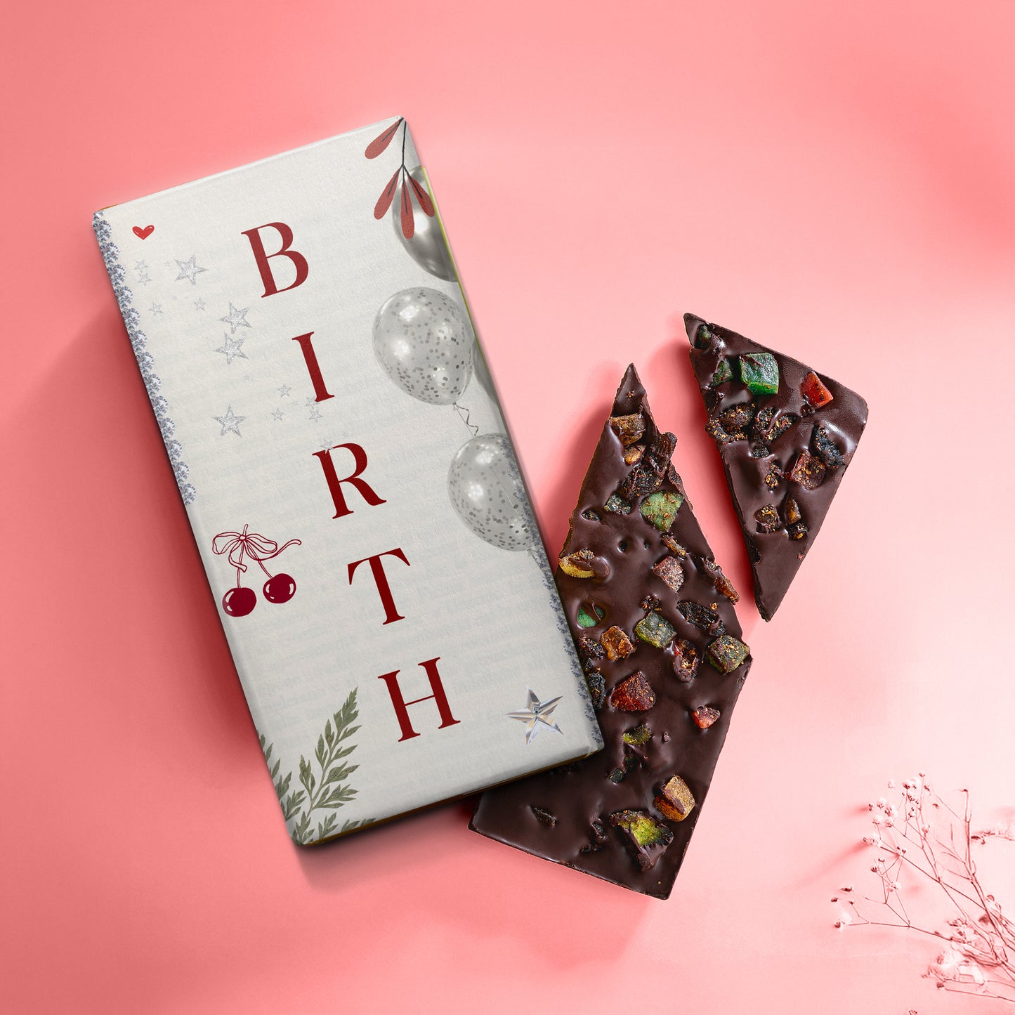 Triple Chocolate Bars Treat | Birthday Gift Box