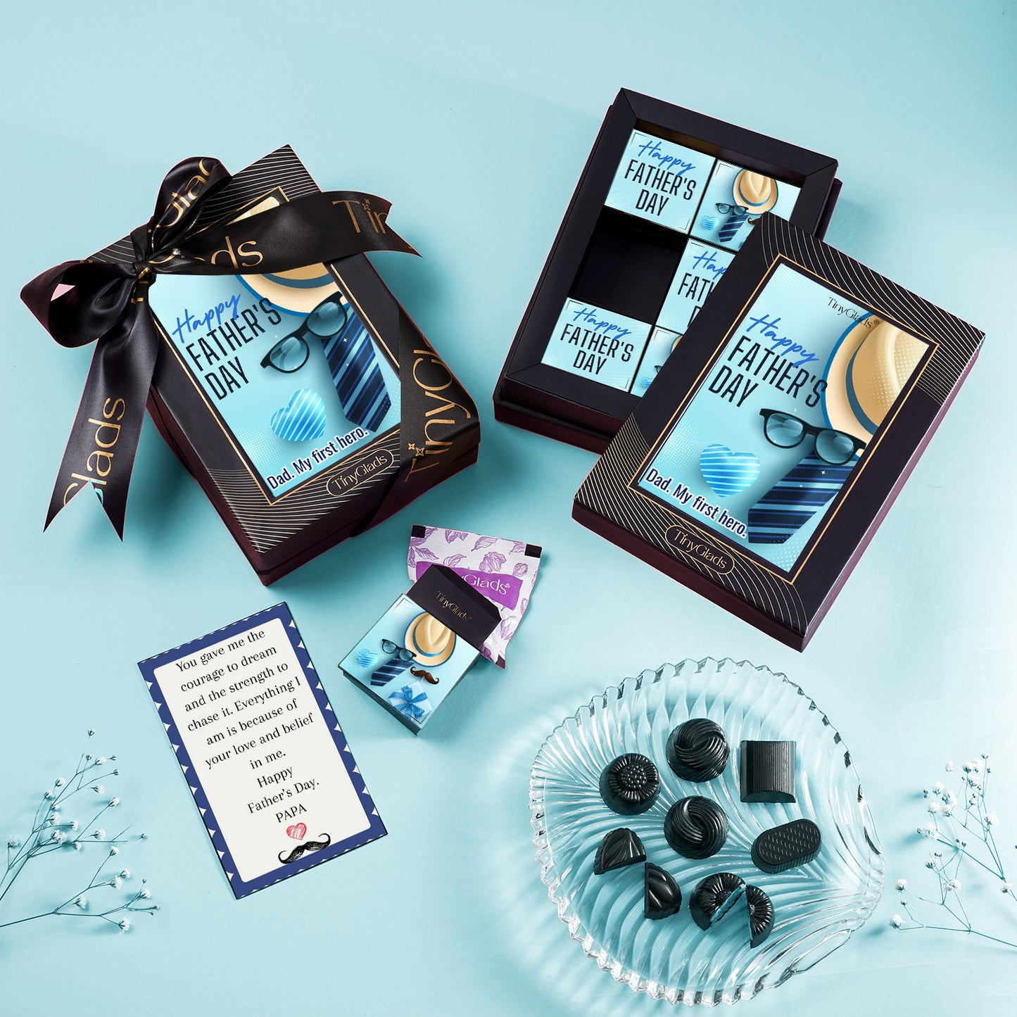 Father’s Day Keepsake Chocolate Box for Dad – 6 Chocolates