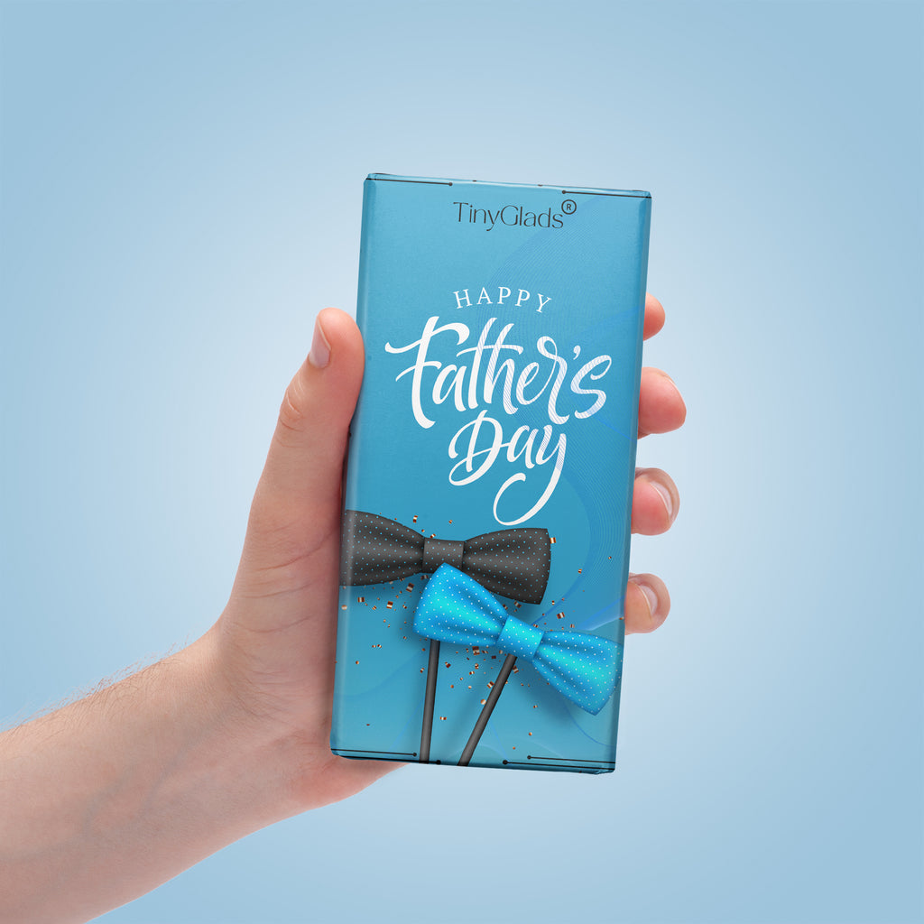 Bow Tie Father’s Day Chocolate Bar
