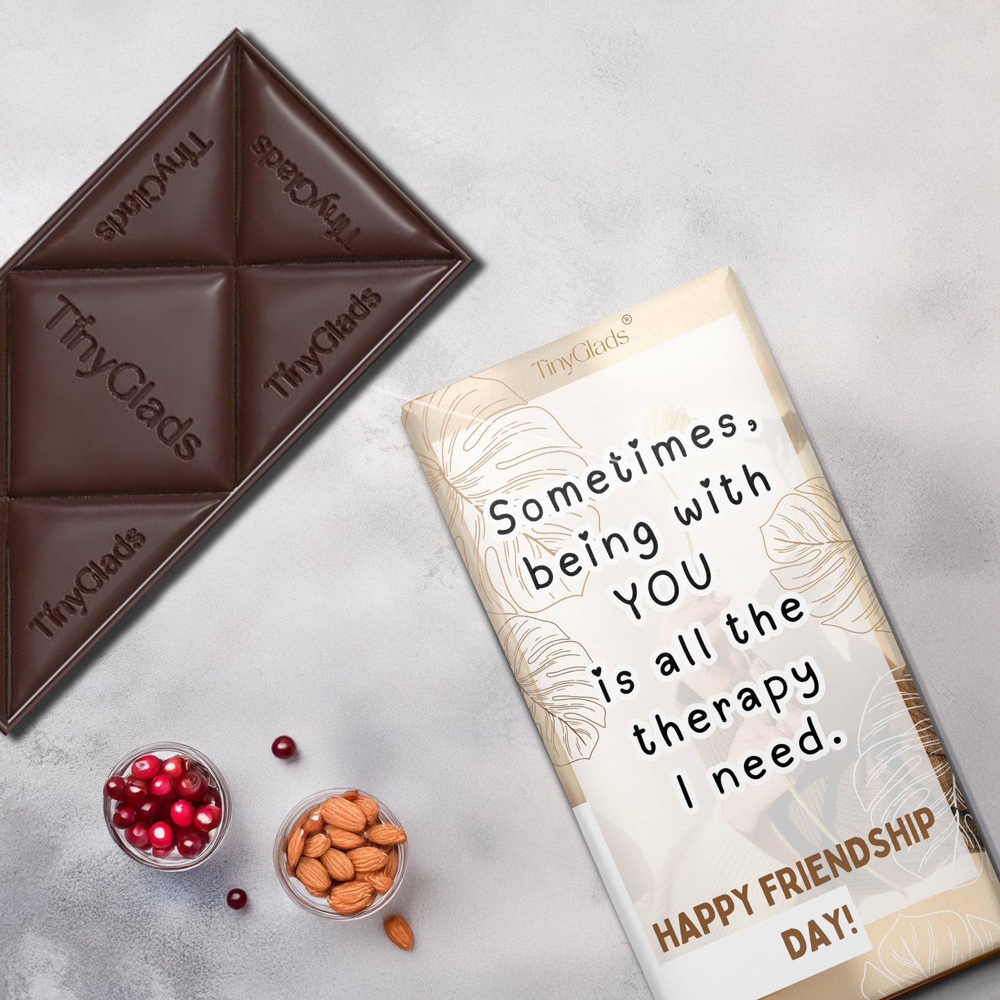 Friendship Day Chocolate Bar | Heartfelt Gift for Best Friends
