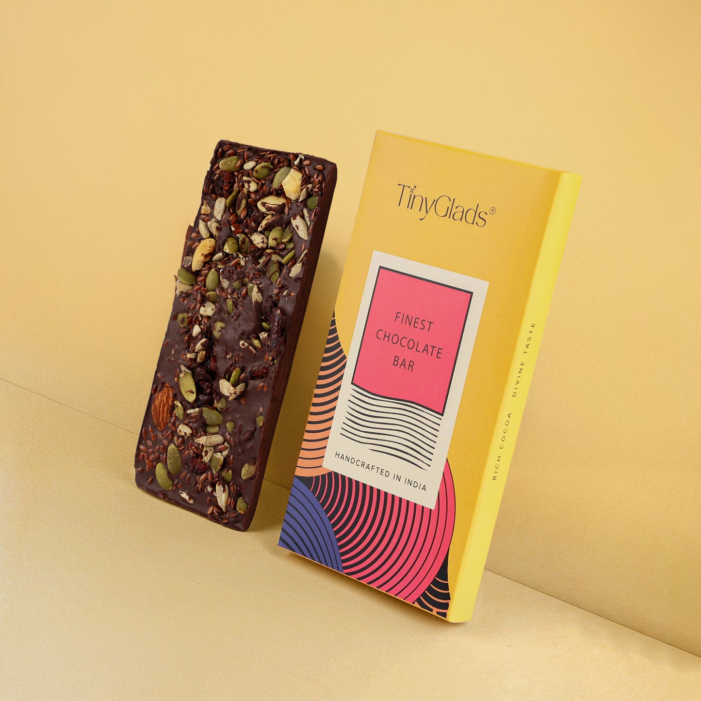Customized Corporate Diwali Chocolate Bar Gift Box | 3 Premium Chocolate Bars