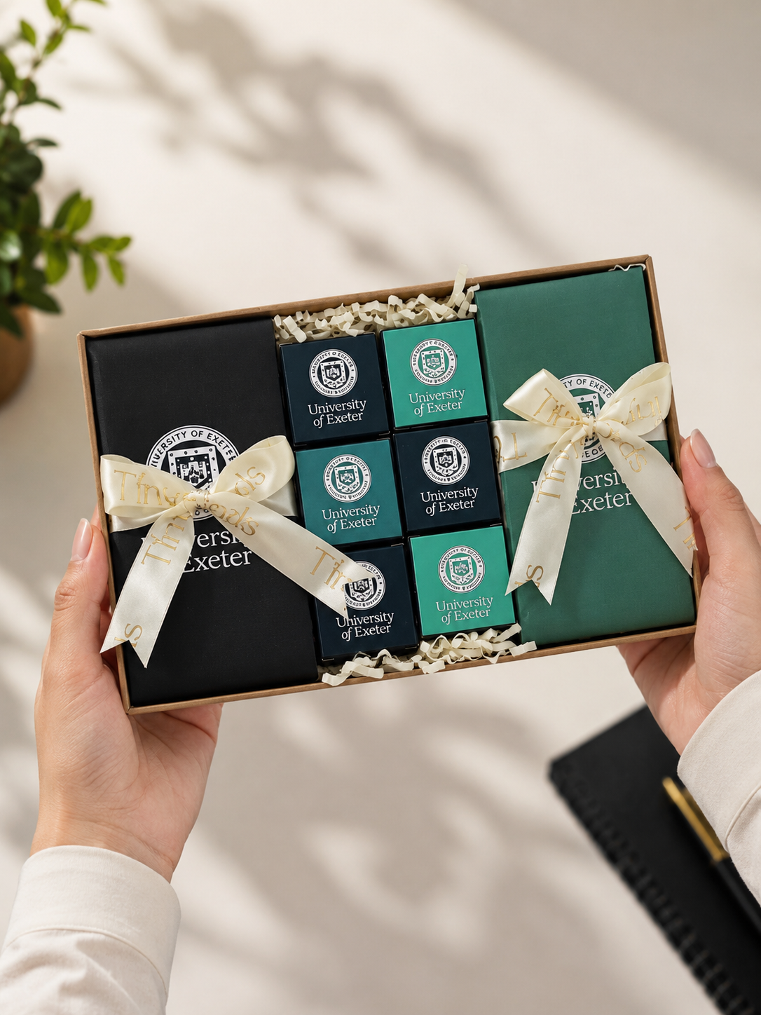 Customized Corporate Chocolate Gift Box for Universities | Truffles & Chocolate Bars