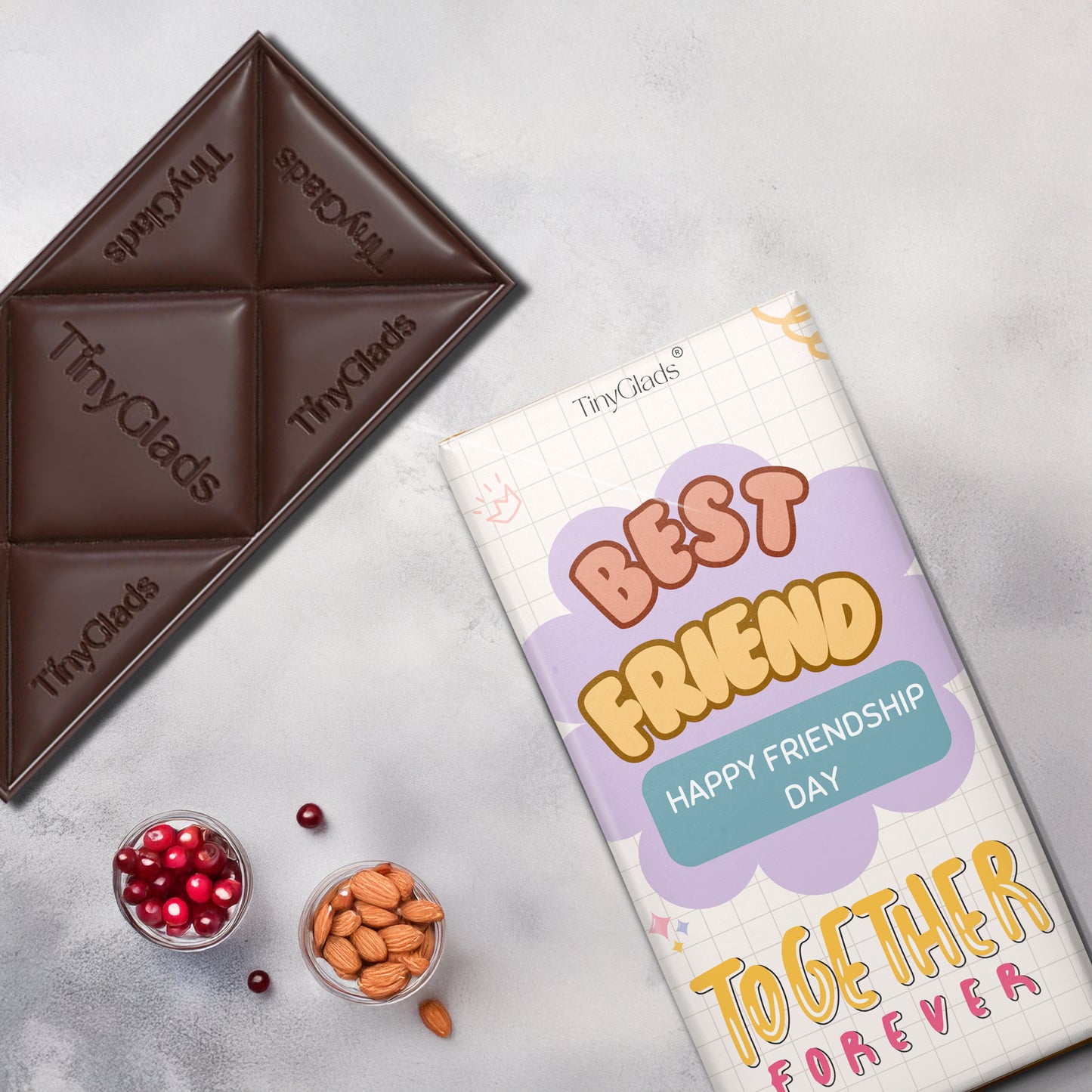 Best Friend Friendship Day Chocolate Bar | Premium Gift