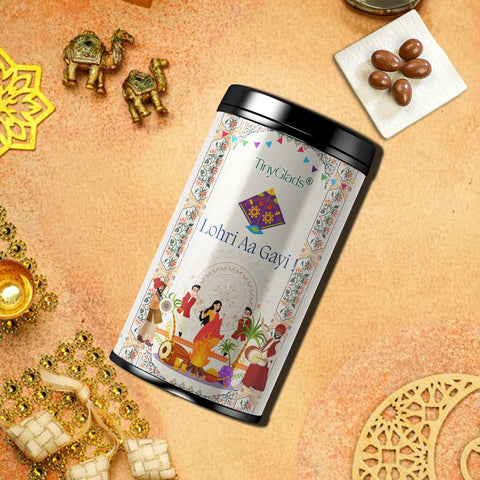 TinyGlads Lohri Special Chocolate Truffle Jar | 12 Chocolates