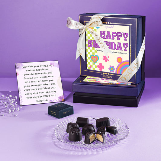 Nine Assorted Bites, One Beautiful Birthday Gift