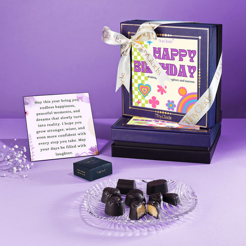 Nine Assorted Bites, One Beautiful Birthday Gift