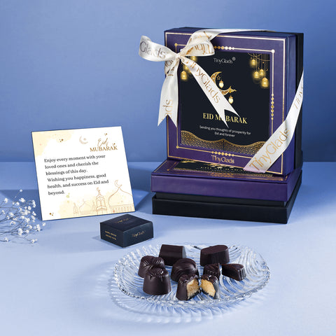 TinyGlads Gourmet Eid Chocolate Gift Box | 9 Premium Truffles