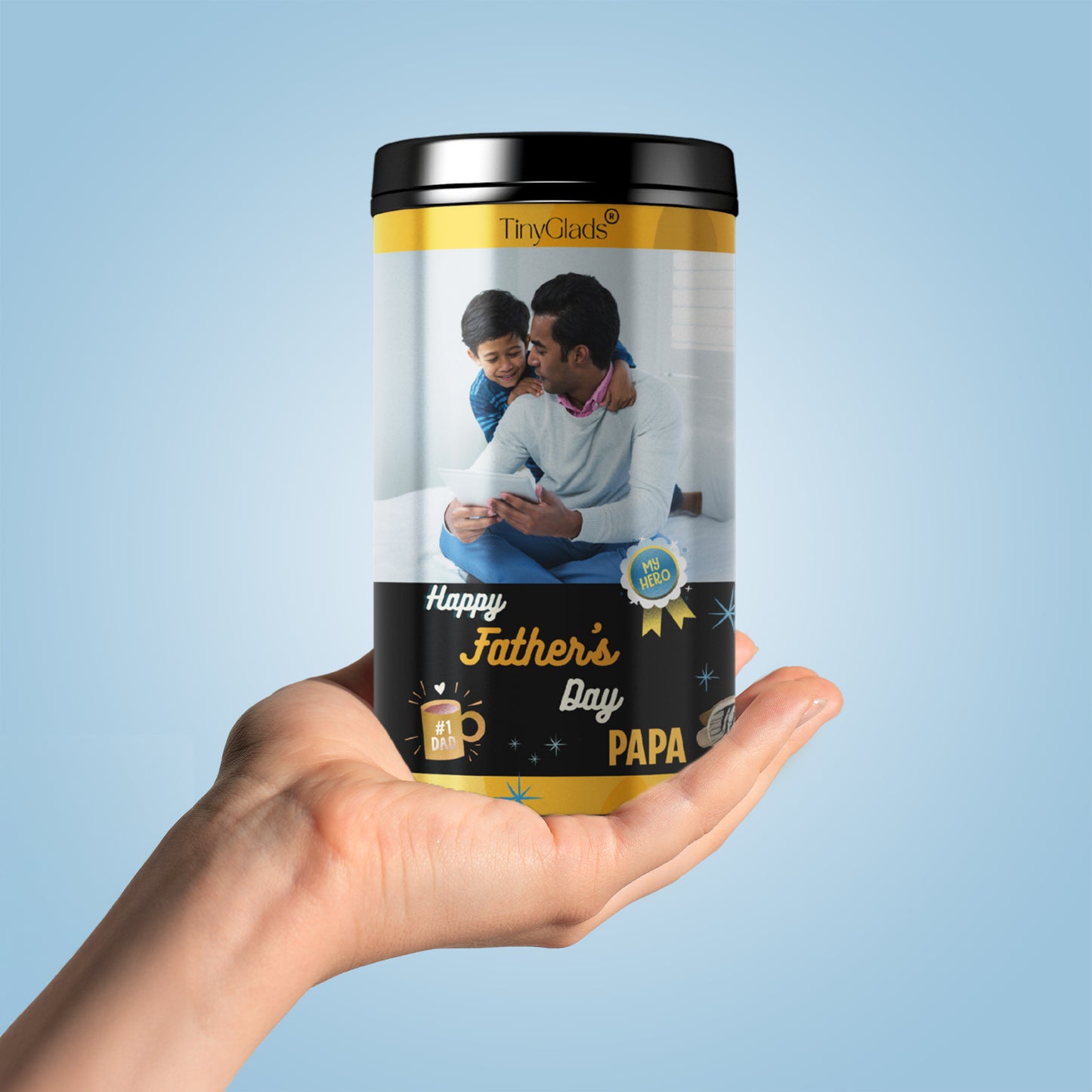 Personalised Father’s Day Chocolate Jar