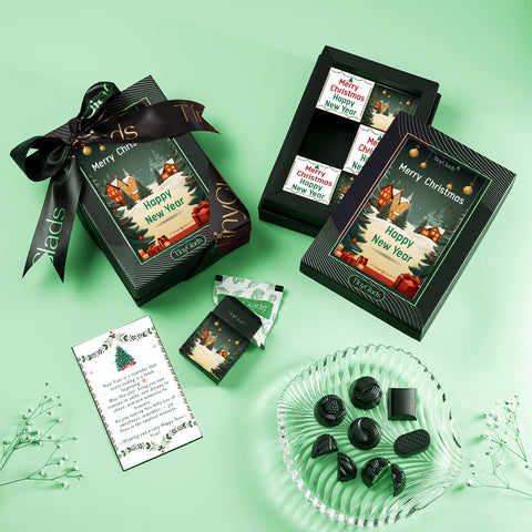 Christmas Chocolate Gift Box with 6 Premium Truffles