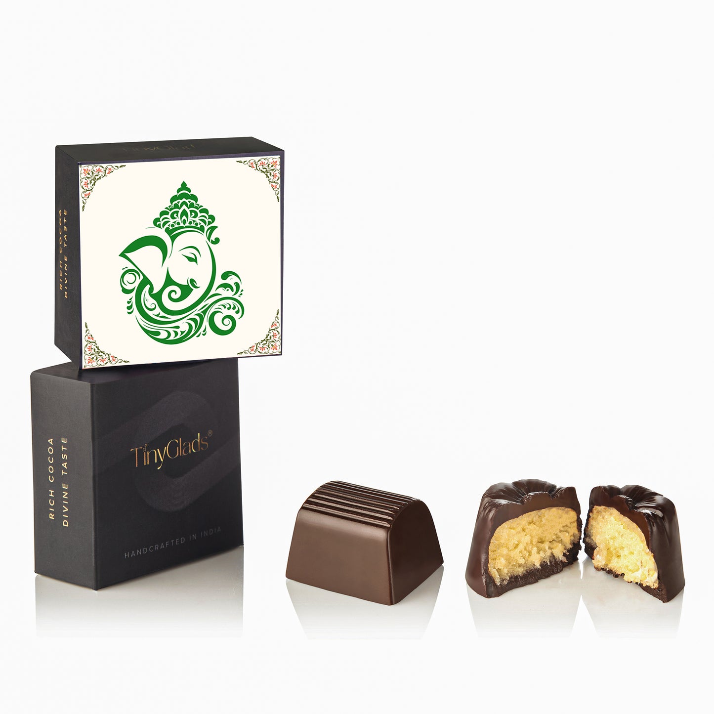 Ganesh Chaturthi Chocolate Gift Box – 9 Truffles & Chocolate Bar