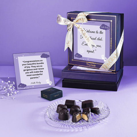 Welcome Baby Chocolate Box | 9 Piece Premium Truffle Gift