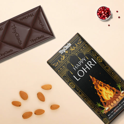 TinyGlads Festive Lohri Chocolate Bar for Corporate Gifting