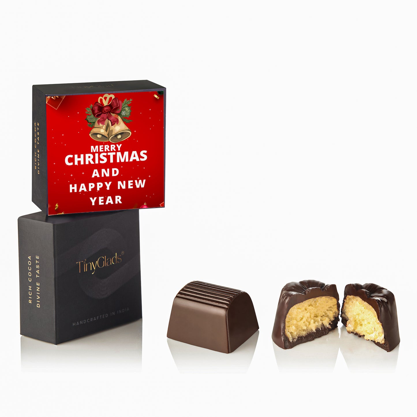 Merry Christmas Chocolate Truffle Box Gift