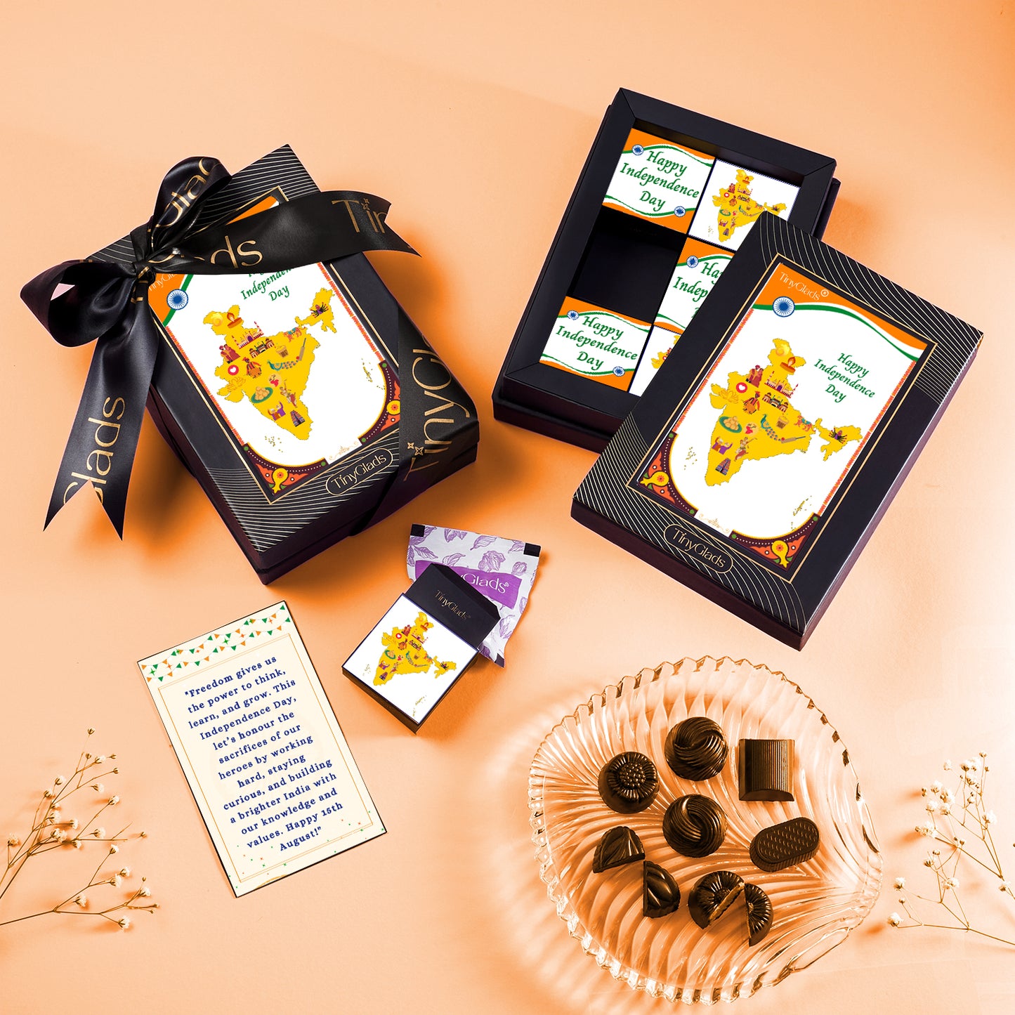 Corporate Gifting Independence Day Chocolate Box | 6 Truffles