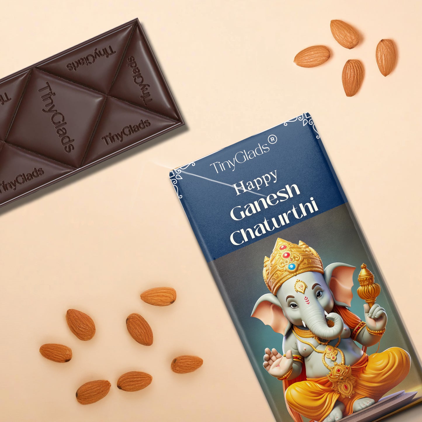 Happy Ganesh Chaturthi Chocolate Bar | Festive Gift