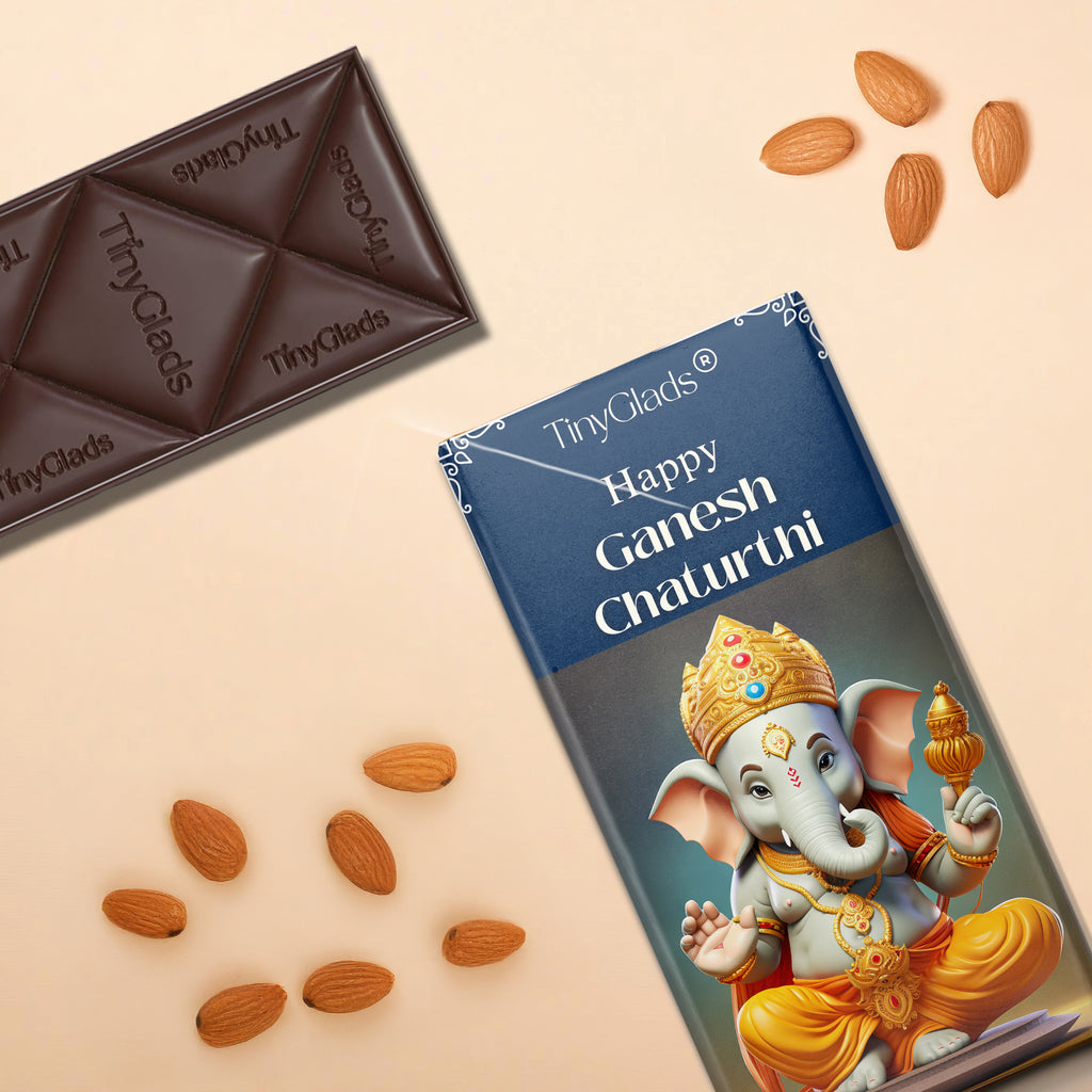 Happy Ganesh Chaturthi Chocolate Bar | Festive Gift