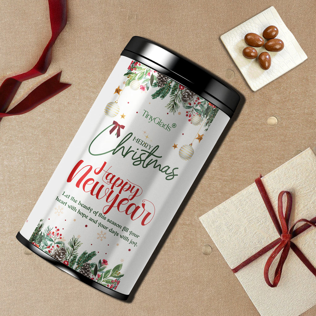 TinyGlads Winter Wonderland Chocolate Jar | Christmas & New Year Special | 250 grams
