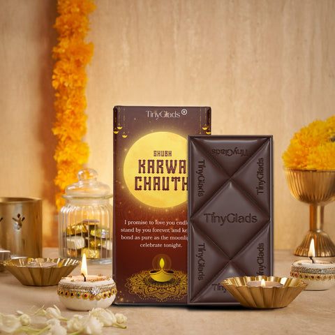 Shubh Karwa Chauth Premium Chocolate Bar