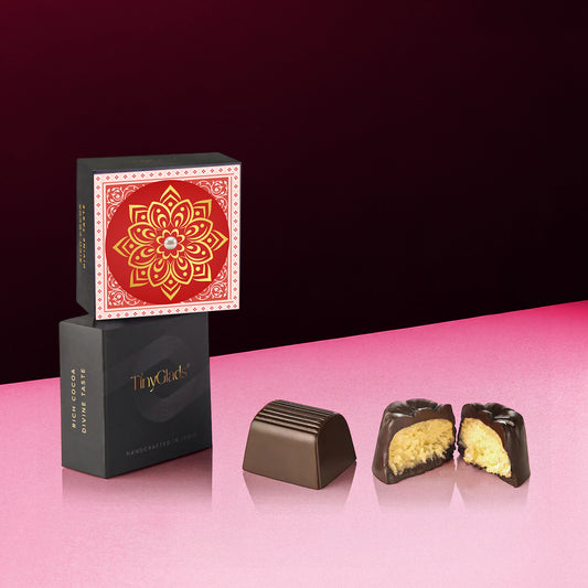 TinyGlads Premium Lohri Chocolate Gift Box | 15 Assorted Truffles