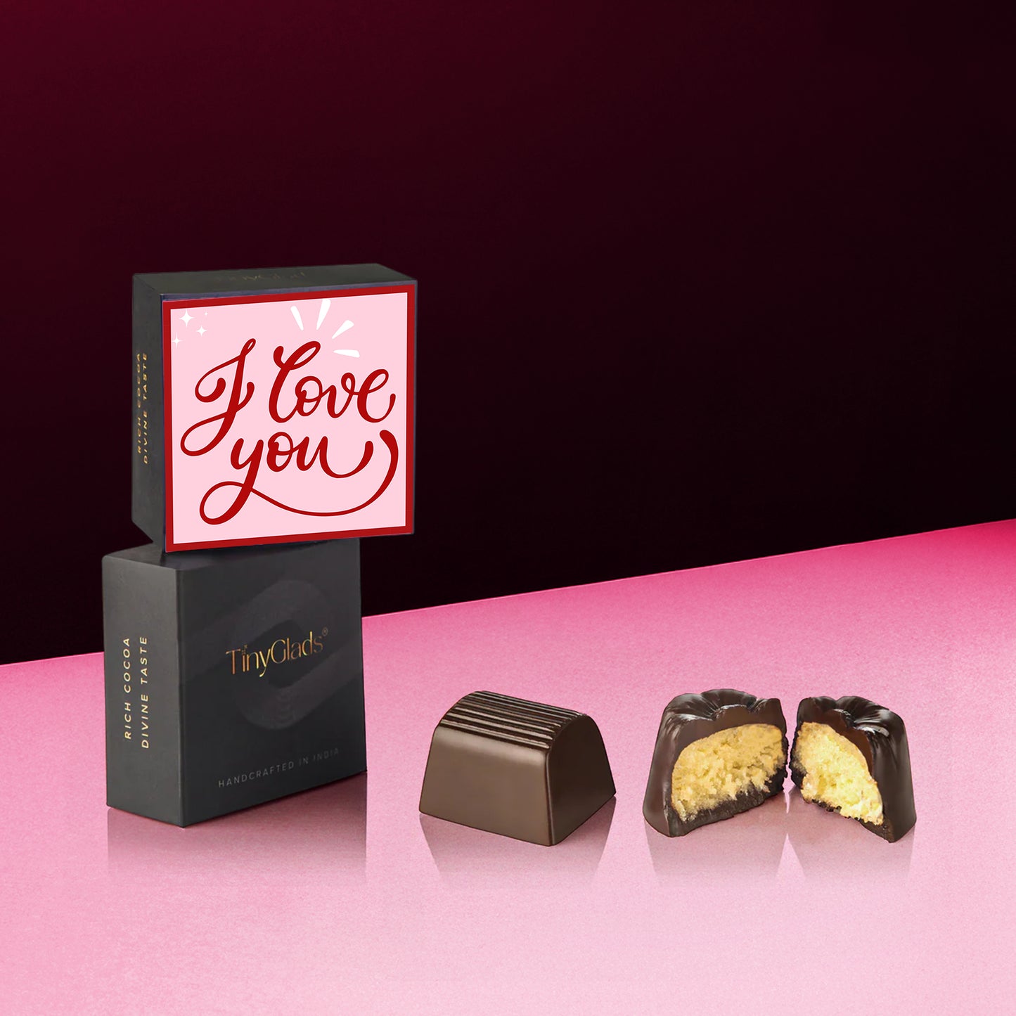 Love Edition Valentine Chocolate Gift Box with 12 Decadent Truffles