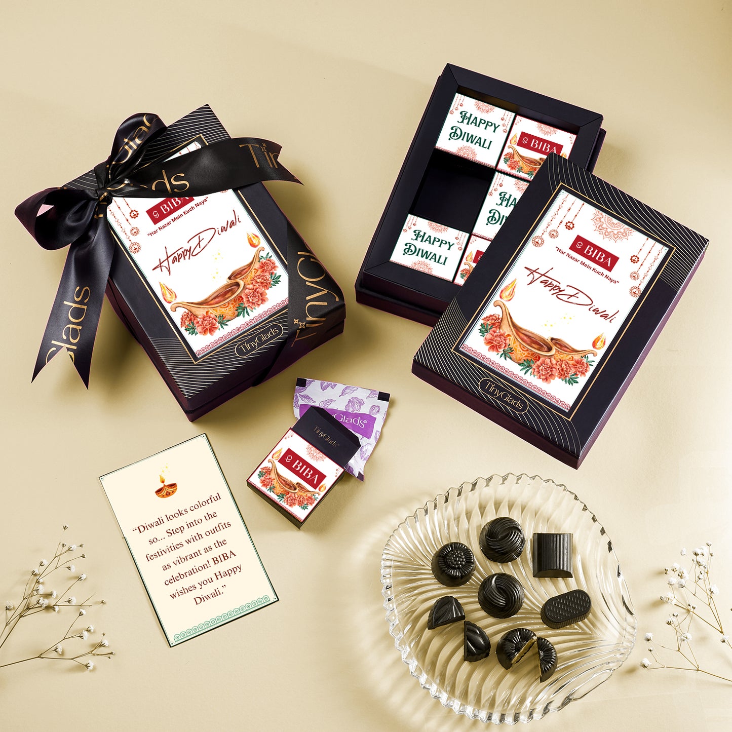 Festive Diwali Truffle Box with 6 Chocolates
