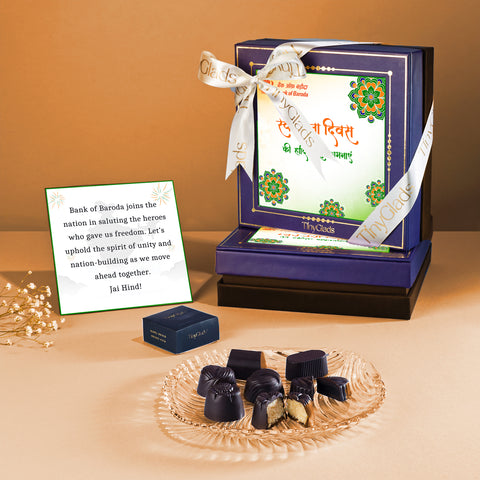 Independence Day Corporate Chocolate Collection | 9 Truffles