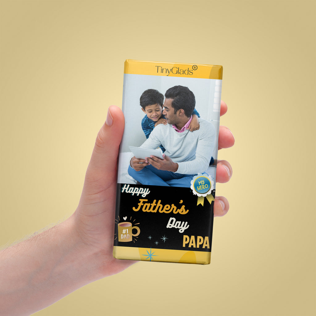 Personalised Father’s Day Chocolate Bar