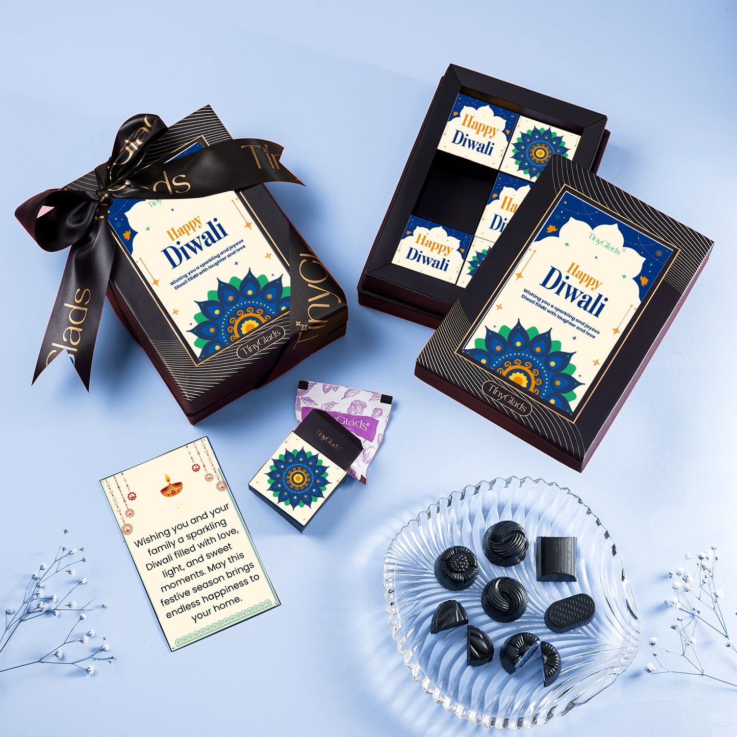 Personalised Photo Frame Diwali Chocolate Box