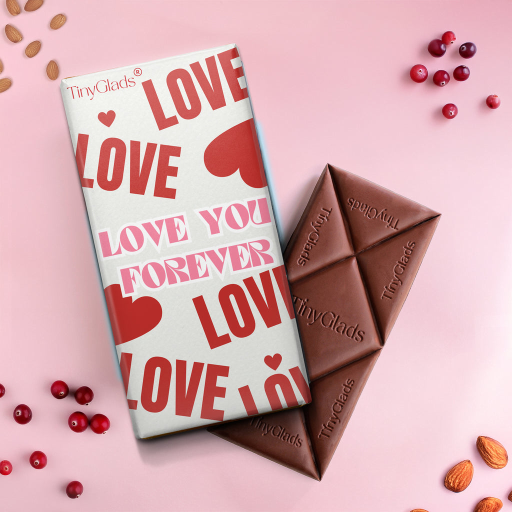 Premium Organic Chocolate Box with 9 Truffles & 1 Chocolate Bar