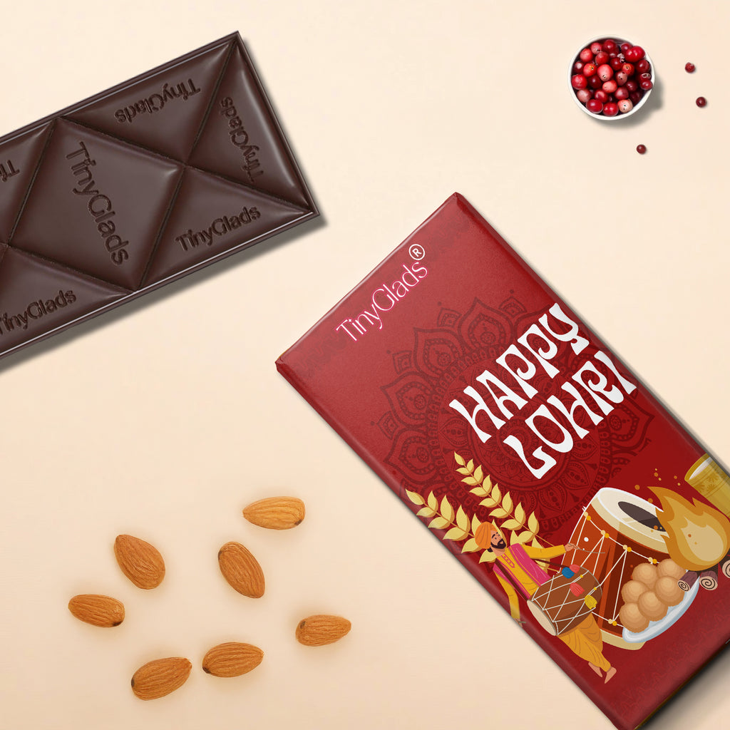 TinyGlads Lohri Moments Chocolate Bar | 80g