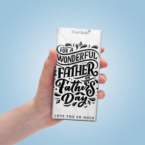 Wonderful Father’s Day Chocolate Bar