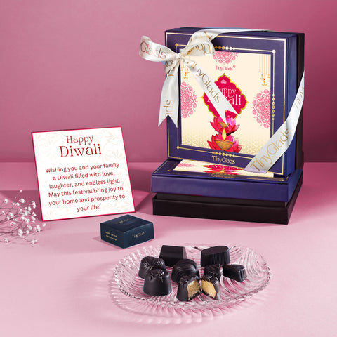 Diwali Photo Frame Chocolate Gift Box – 9 Premium Truffles