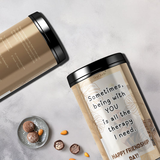 Friendship Day Chocolate Truffle Jar | Handcrafted Chocolate Gift