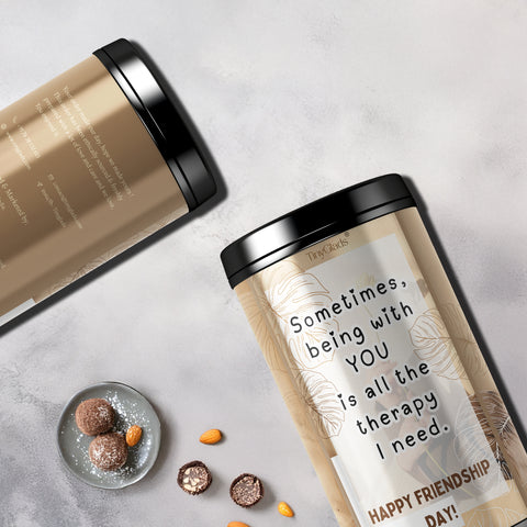 Friendship Day Chocolate Truffle Jar | Handcrafted Chocolate Gift