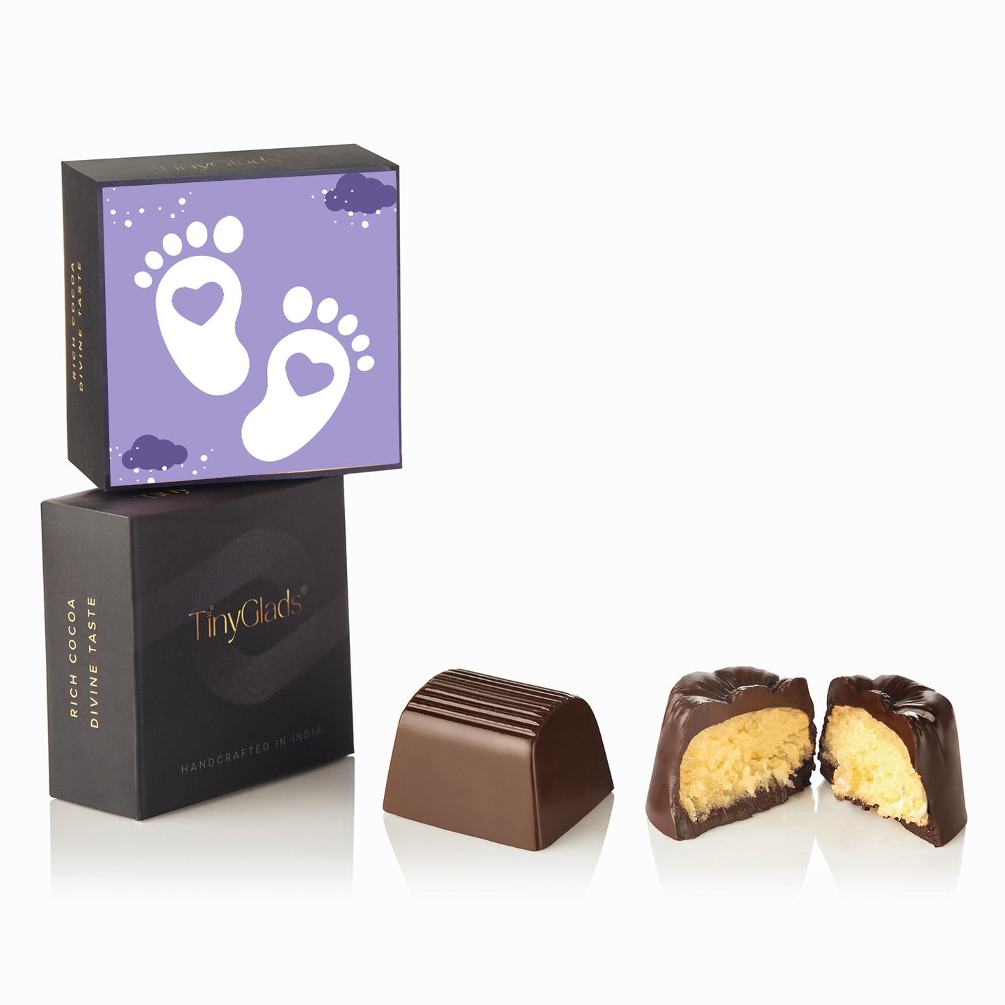 Welcome Baby Chocolate Box | 9 Piece Premium Truffle Gift