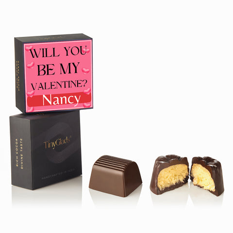 Will you be my Valentine Chocolate Gift Box