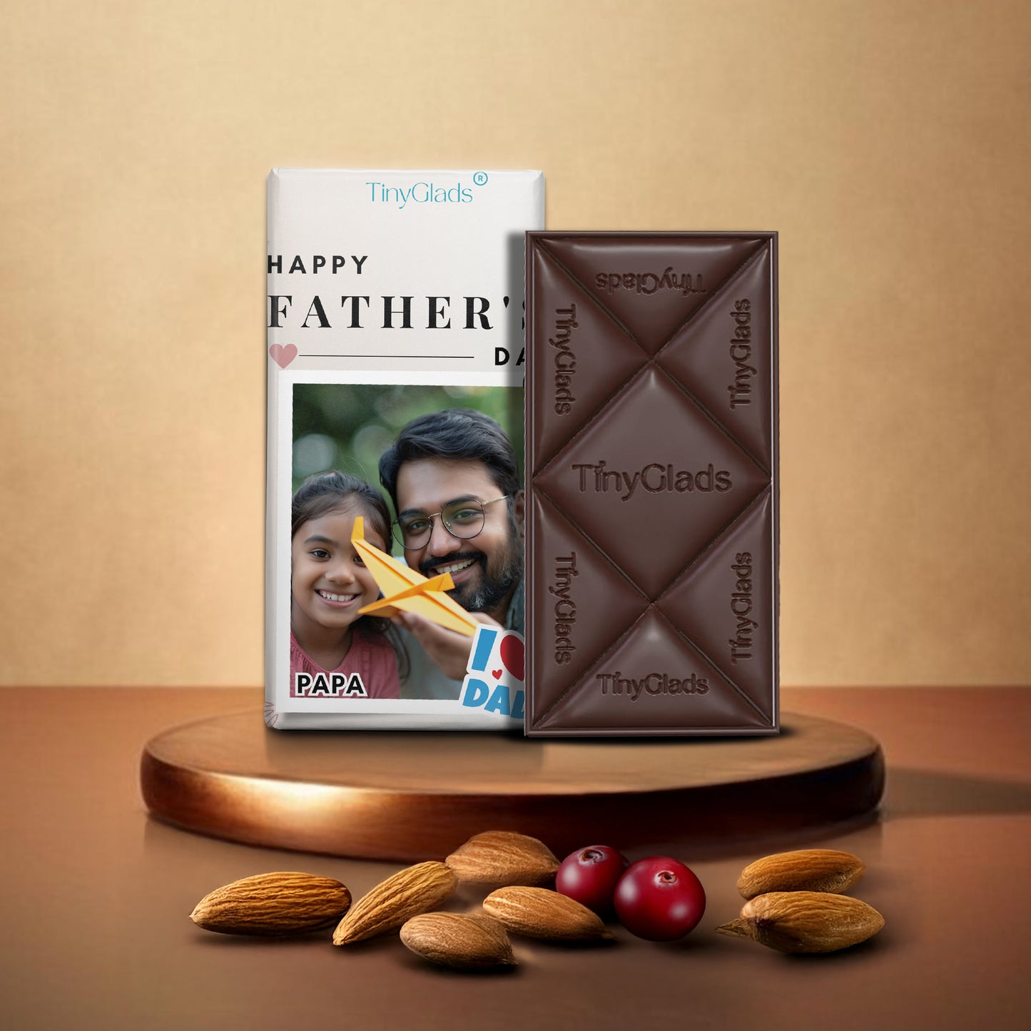 Customised Father’s Day Chocolate Bar for Dad