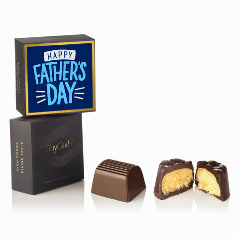 TinyGlads Super Dad Father’s Day Chocolate Gift Box – 6 Pcs Inside