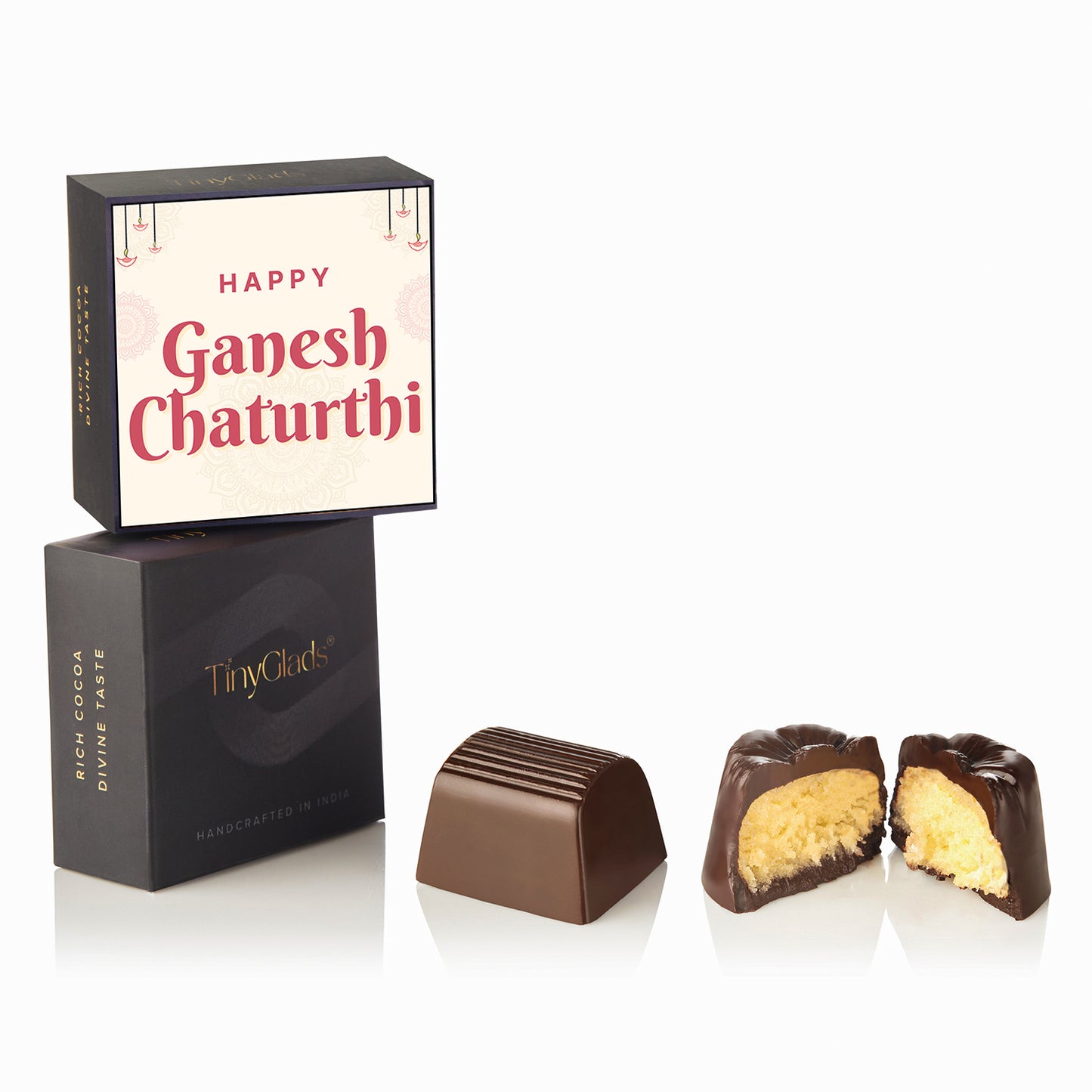 Ganesh Chaturthi Premium Chocolate Gift Box – 6 Pcs Truffles