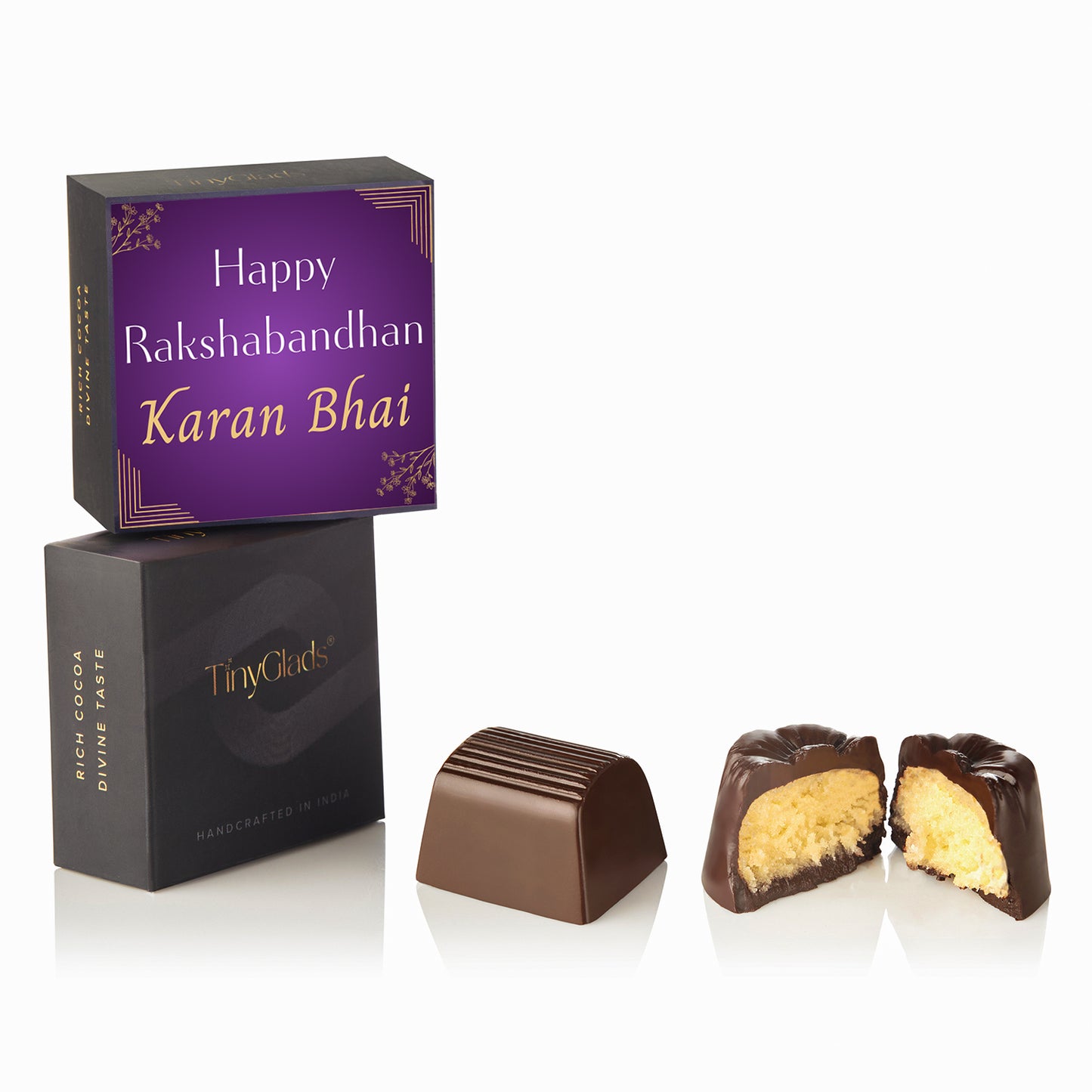 Personalized Photo frame Rakhi Chocolate Gift Box