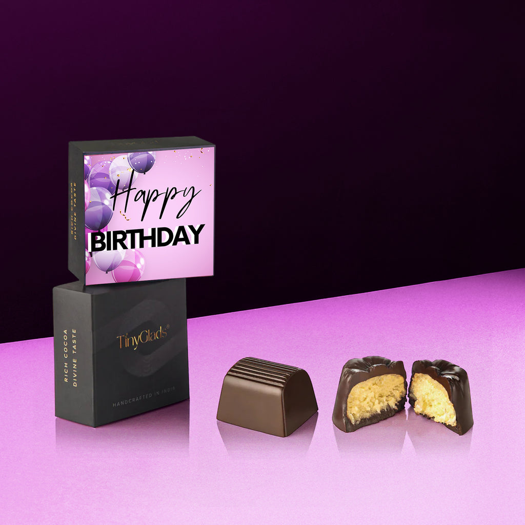 A Box Full of Sweet Birthday Wishes | 9 Chocolates Truffes