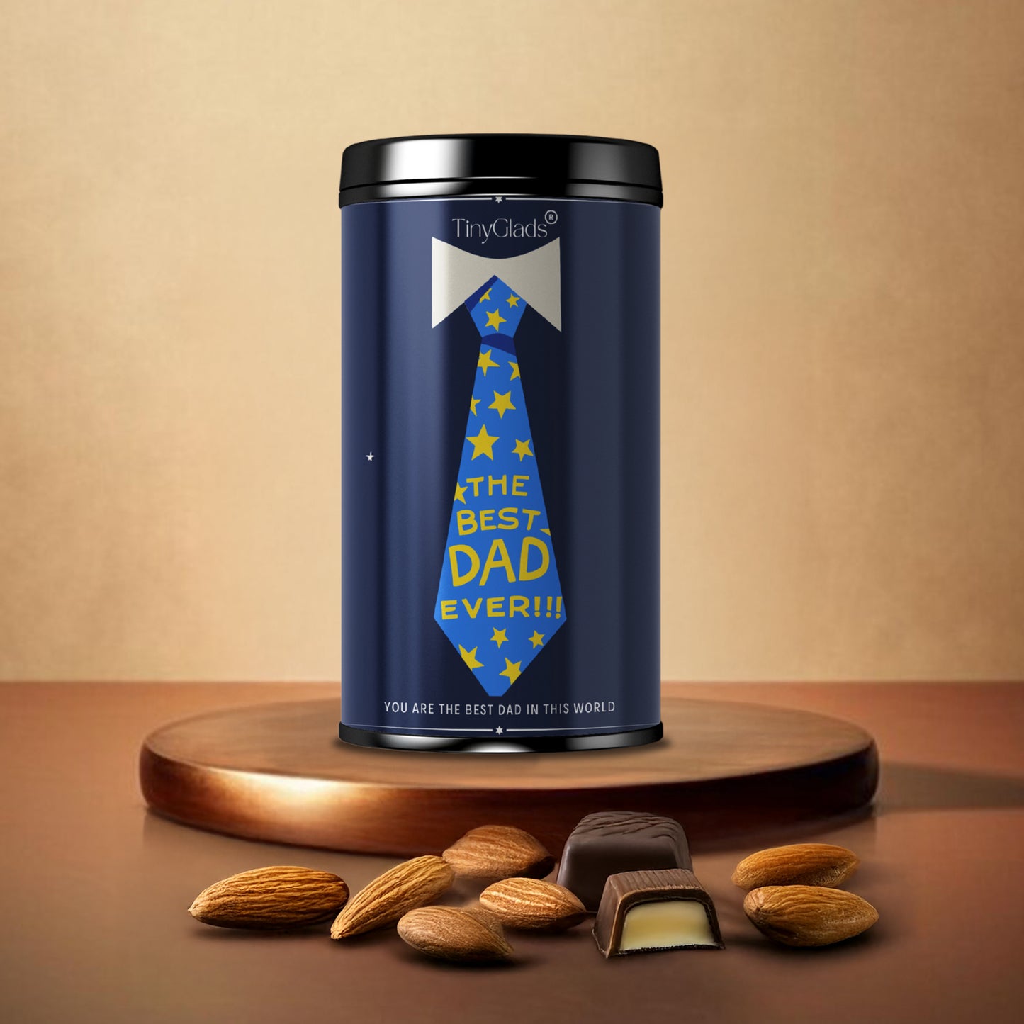 Tie Theme Father’s Day Chocolate Jar